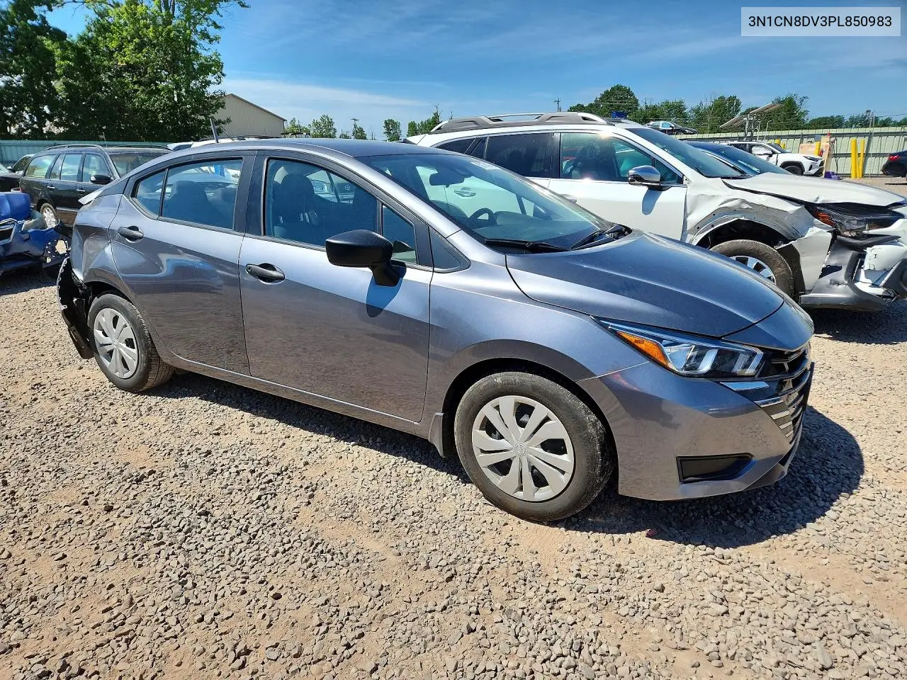 2023 Nissan Versa S VIN: 3N1CN8DV3PL850983 Lot: 60774976