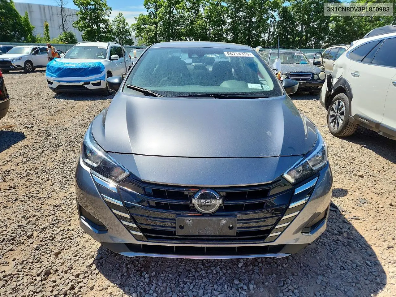2023 Nissan Versa S VIN: 3N1CN8DV3PL850983 Lot: 60774976