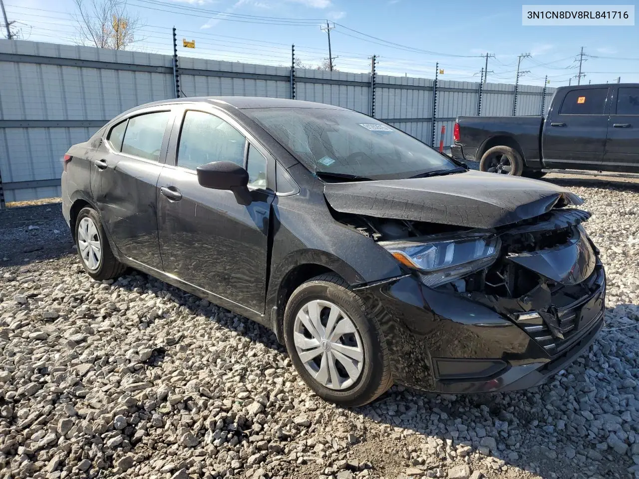 3N1CN8DV8RL841716 2024 Nissan Versa S
