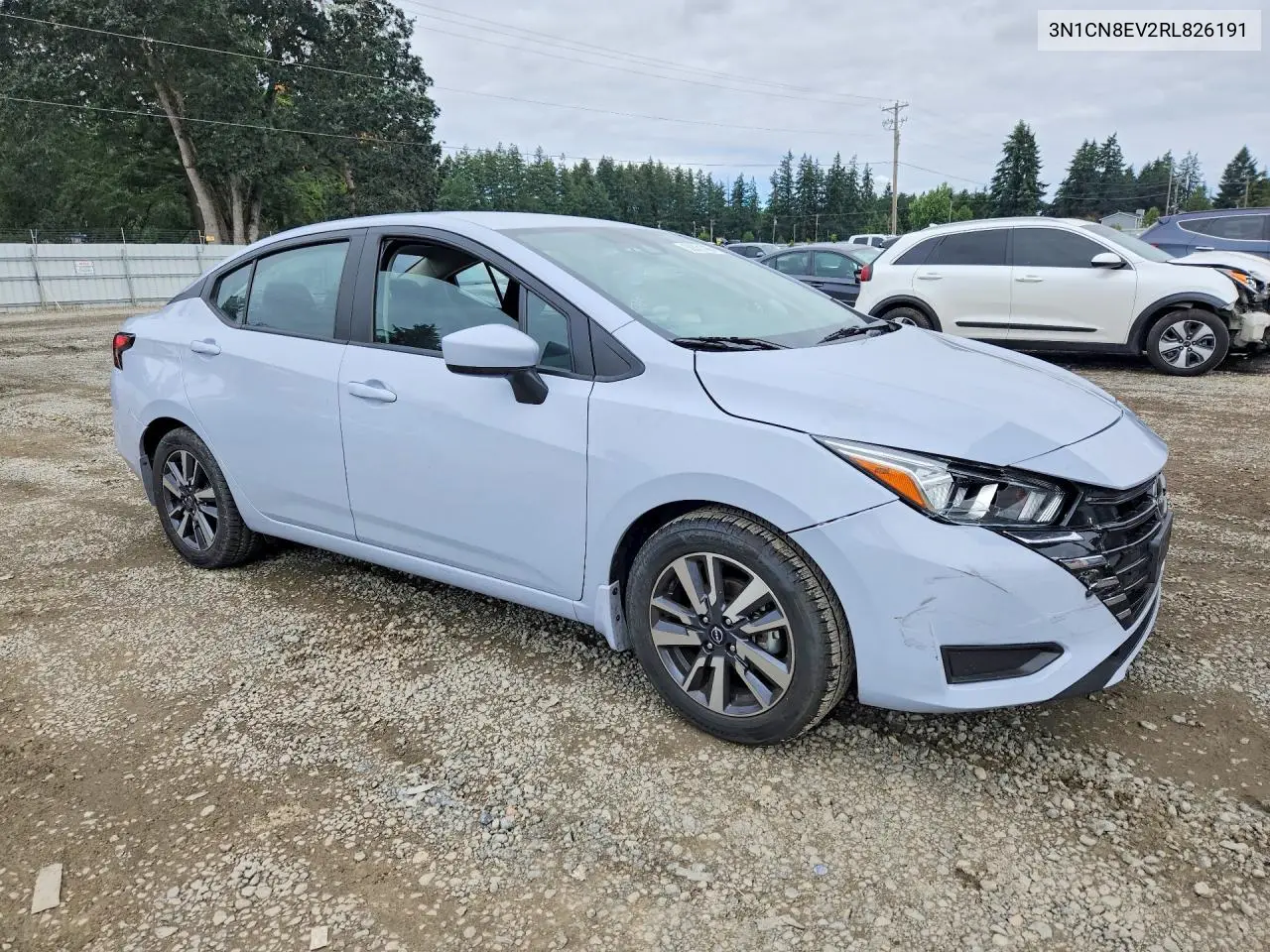 2024 Nissan Versa Sv VIN: 3N1CN8EV2RL826191 Lot: 59331456