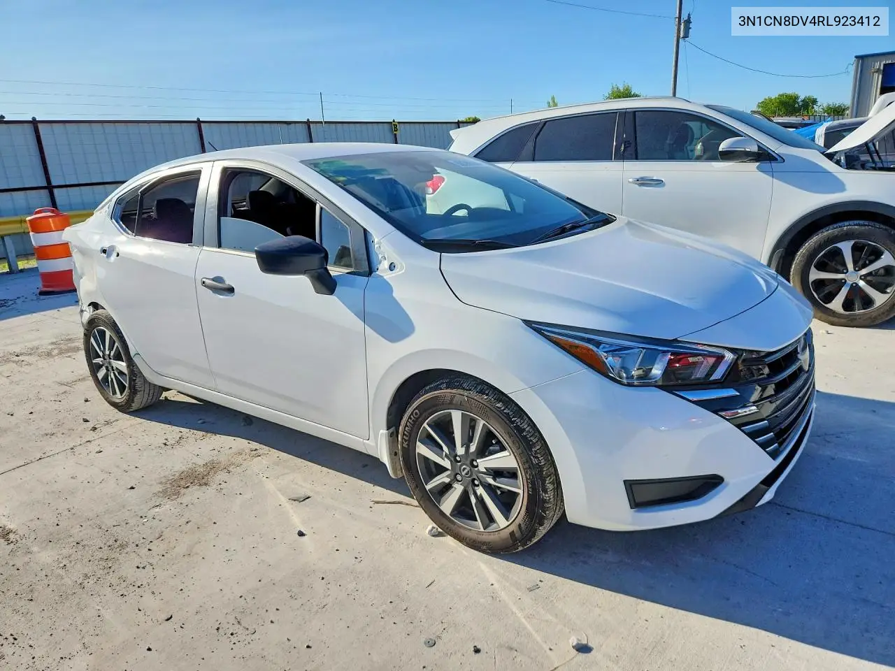 2024 Nissan Versa S VIN: 3N1CN8DV4RL923412 Lot: 60386086