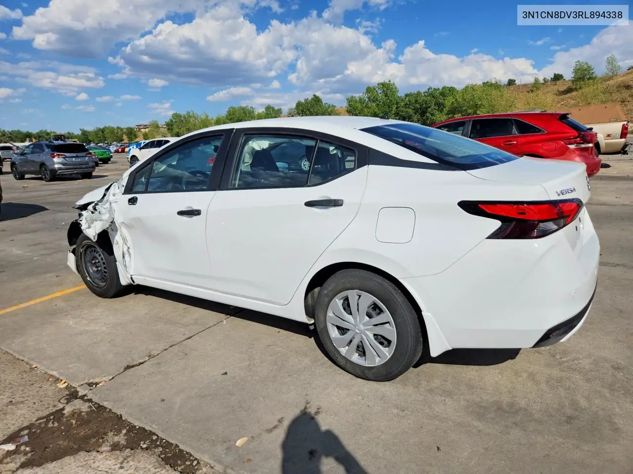 2024 Nissan Versa S VIN: 3N1CN8DV3RL894338 Lot: 60708796