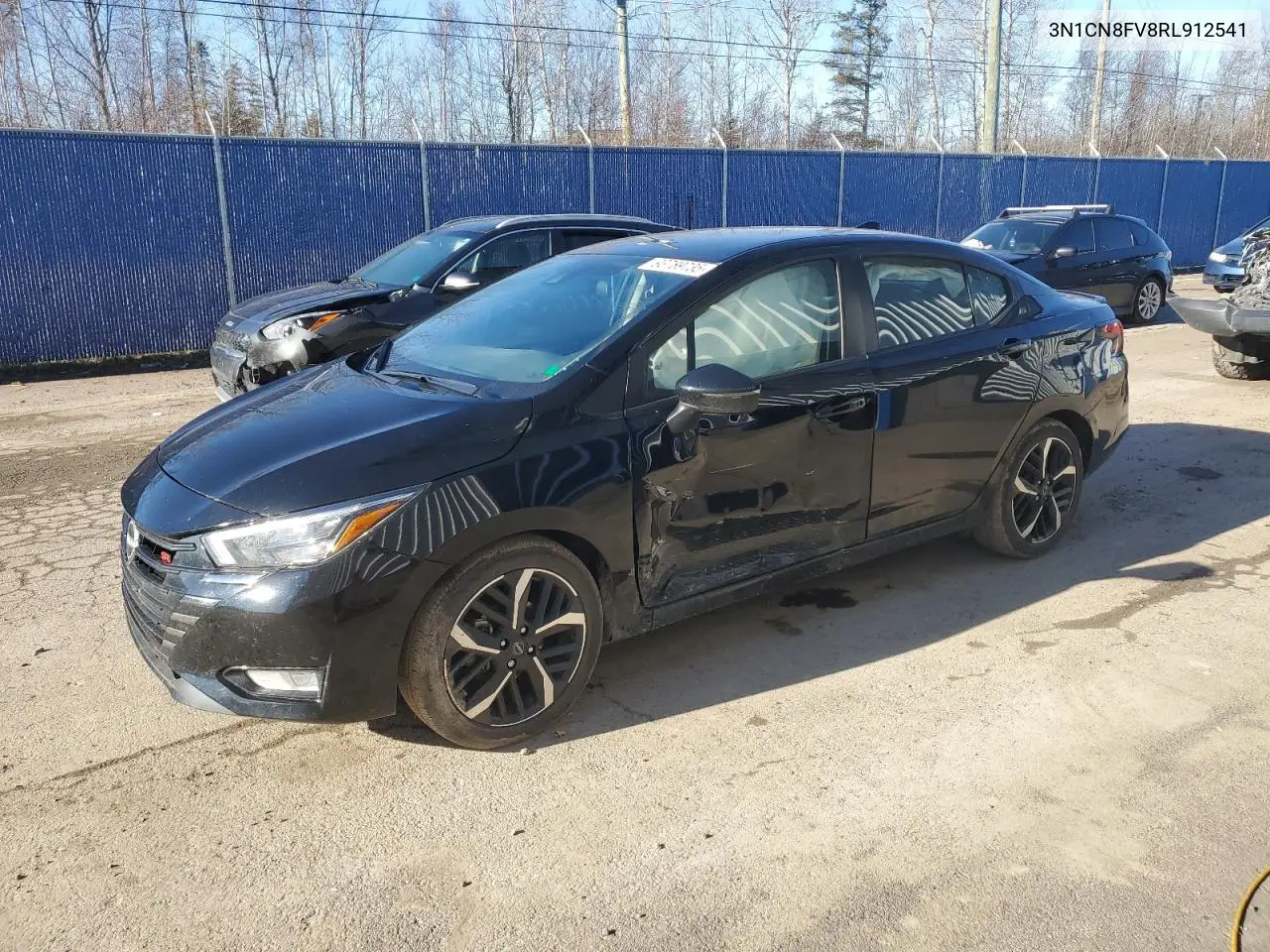 3N1CN8FV8RL912541 2024 Niss Versa Sr
