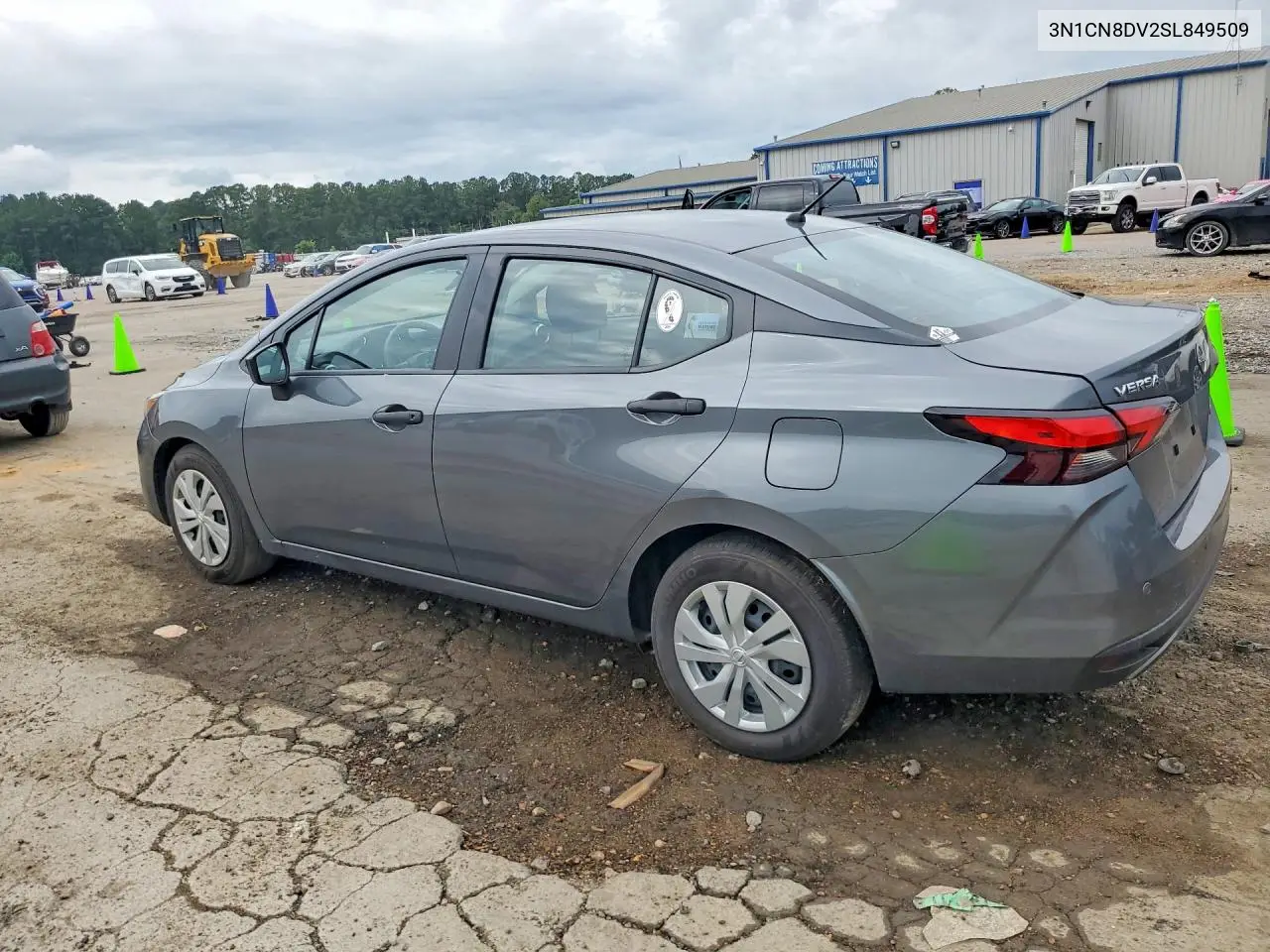 2025 Nissan Versa S VIN: 3N1CN8DV2SL849509 Lot: 57340486