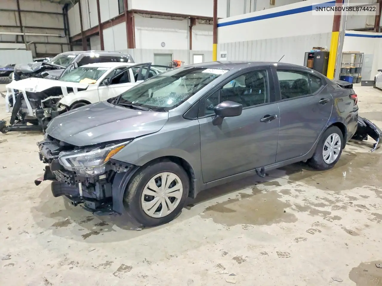 2025 Nissan Versa S VIN: 3N1CN8DV5SL874422 Lot: 57359186