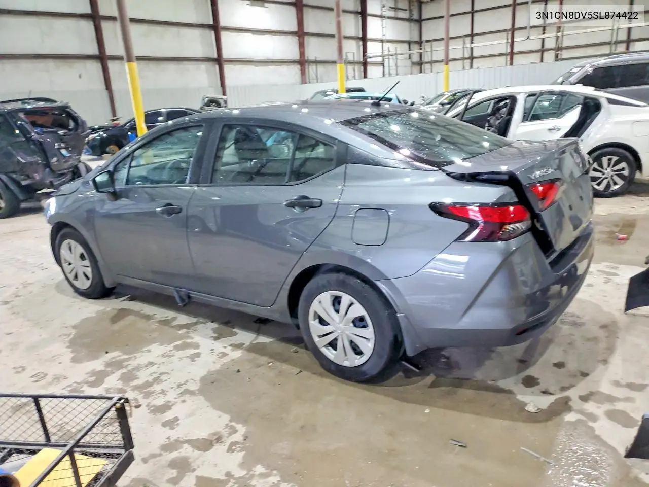 2025 Nissan Versa S VIN: 3N1CN8DV5SL874422 Lot: 57359186