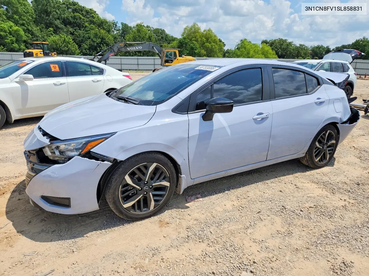 2025 Nissan Versa Sr VIN: 3N1CN8FV1SL858831 Lot: 58783086