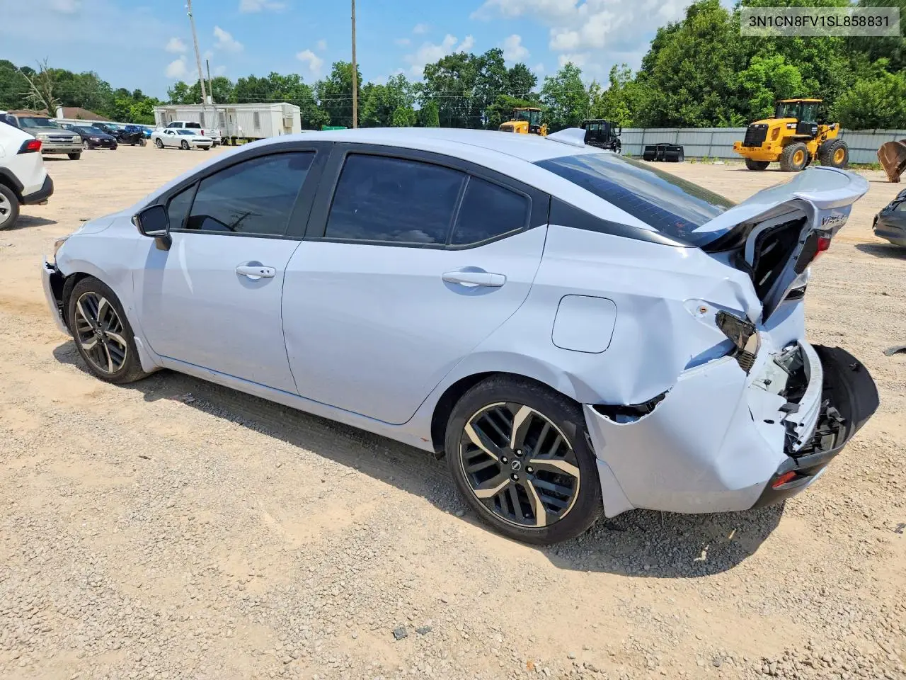 2025 Nissan Versa Sr VIN: 3N1CN8FV1SL858831 Lot: 58783086