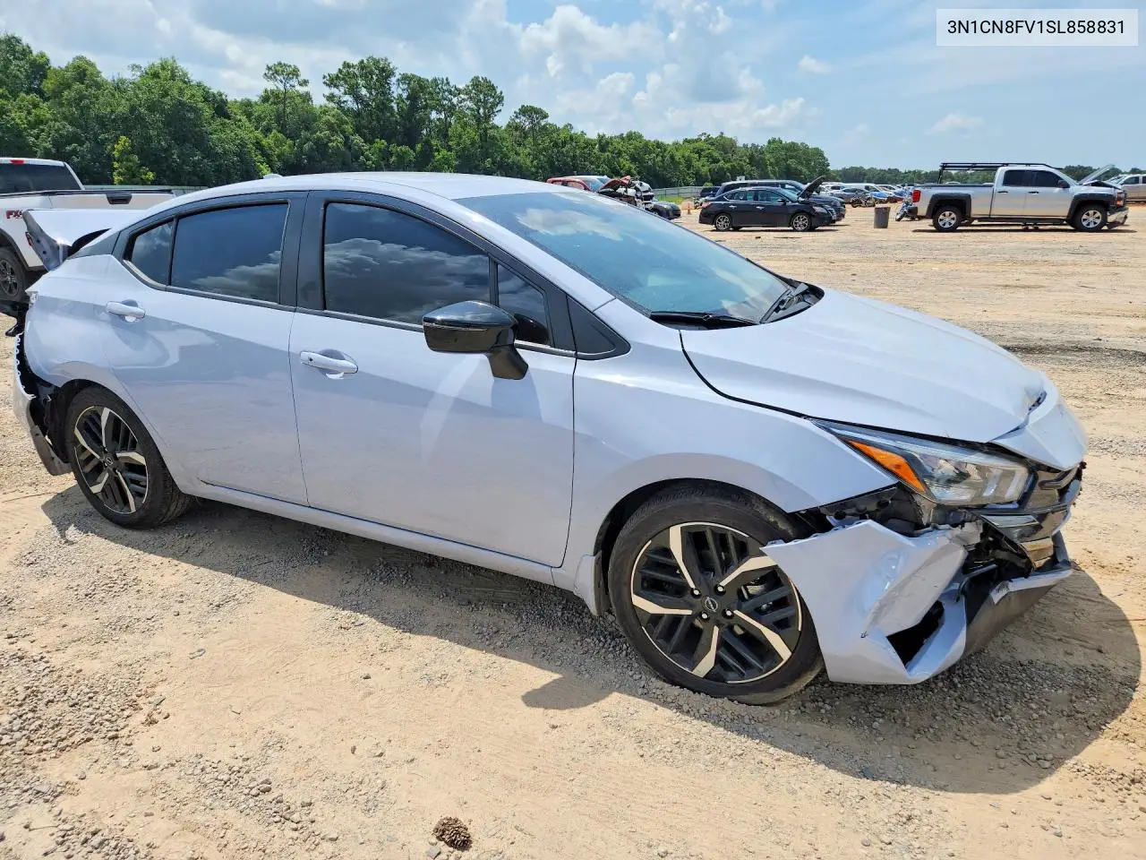 2025 Nissan Versa Sr VIN: 3N1CN8FV1SL858831 Lot: 58783086