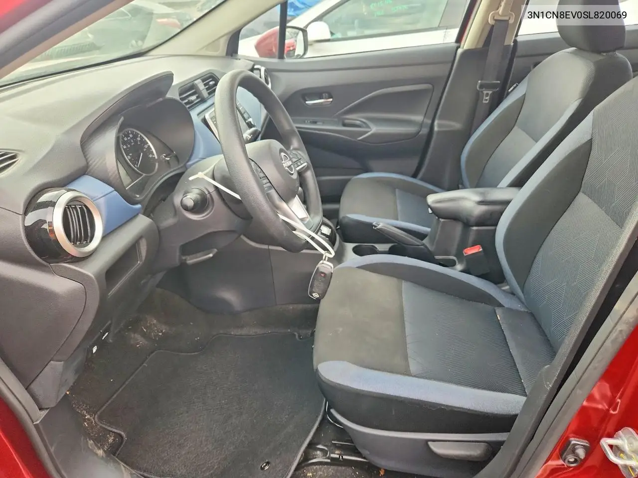 2025 Nissan Versa Sv VIN: 3N1CN8EV0SL820069 Lot: 58977346