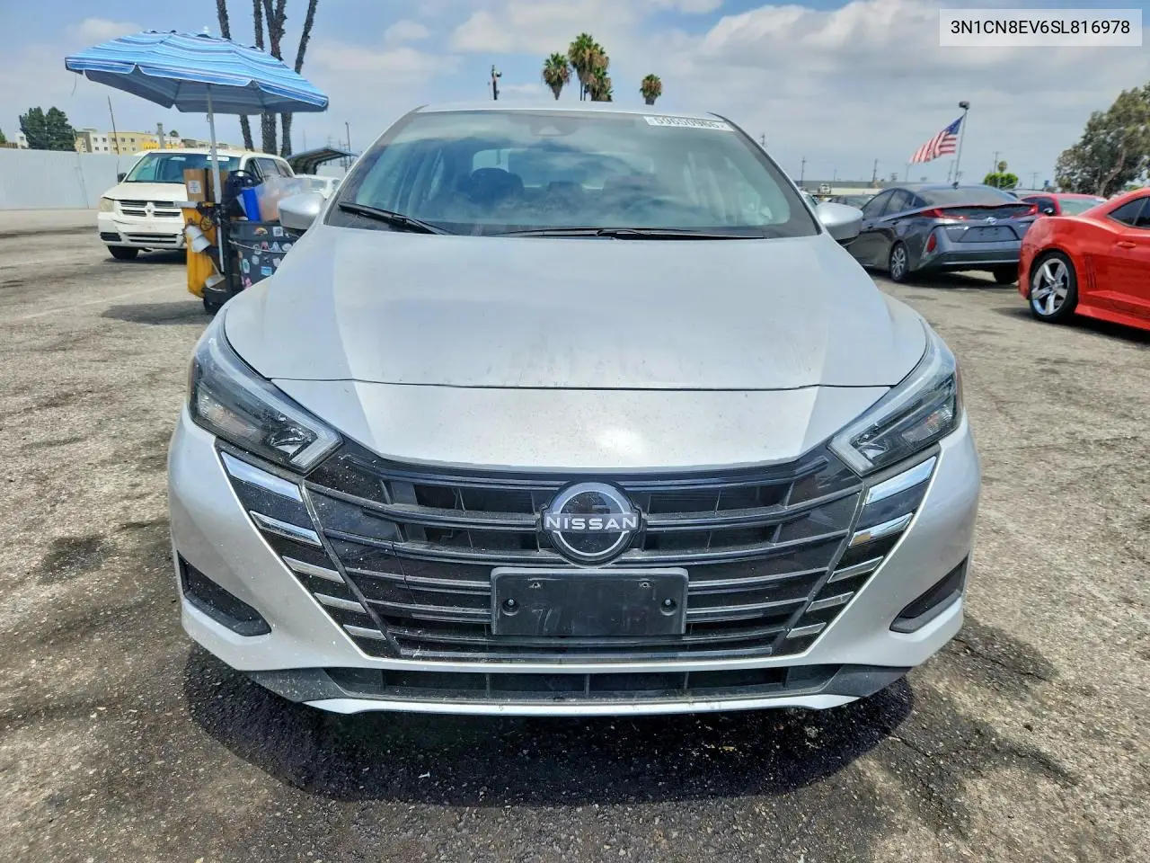 2025 Nissan Versa Sv VIN: 3N1CN8EV6SL816978 Lot: 59650966