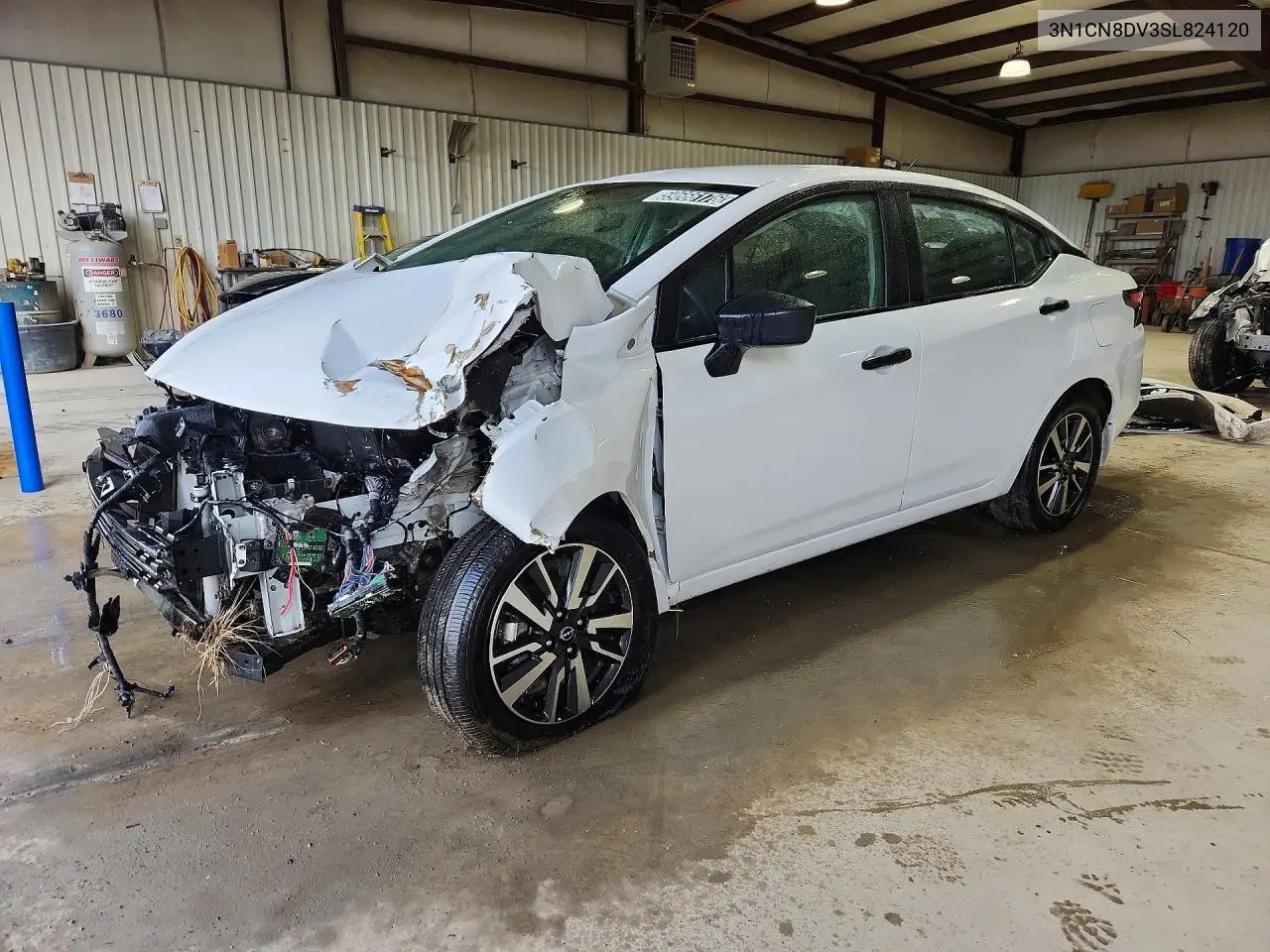 2025 Nissan Versa S VIN: 3N1CN8DV3SL824120 Lot: 59666176