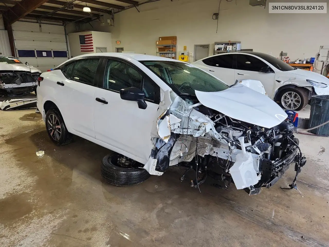 2025 Nissan Versa S VIN: 3N1CN8DV3SL824120 Lot: 59666176