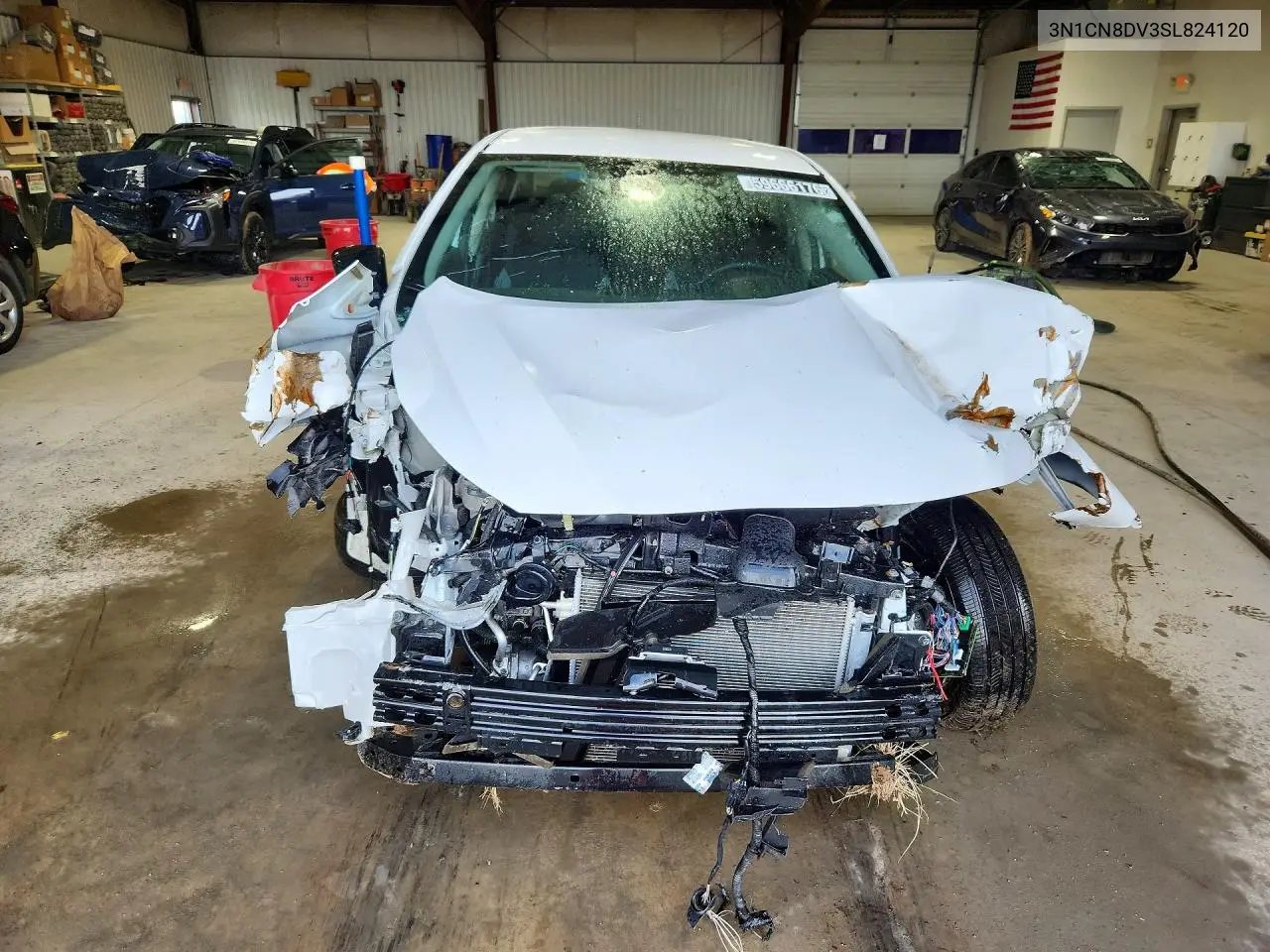2025 Nissan Versa S VIN: 3N1CN8DV3SL824120 Lot: 59666176