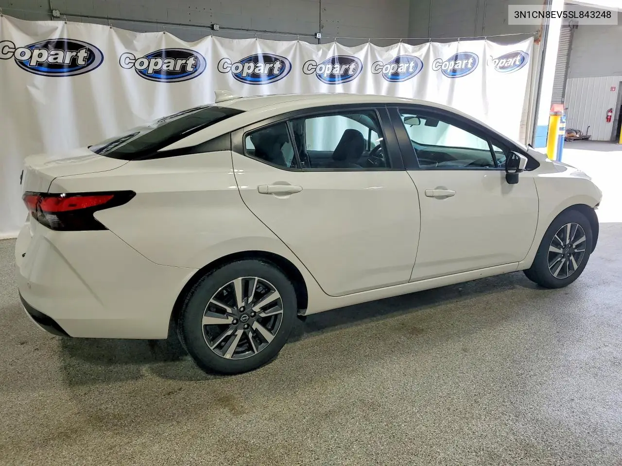 2025 Nissan Versa Sv VIN: 3N1CN8EV5SL843248 Lot: 59888036