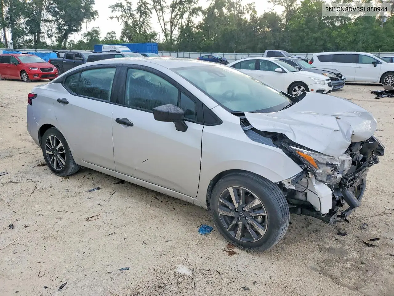 2025 Nissan Versa S VIN: 3N1CN8DV3SL850944 Lot: 60587936