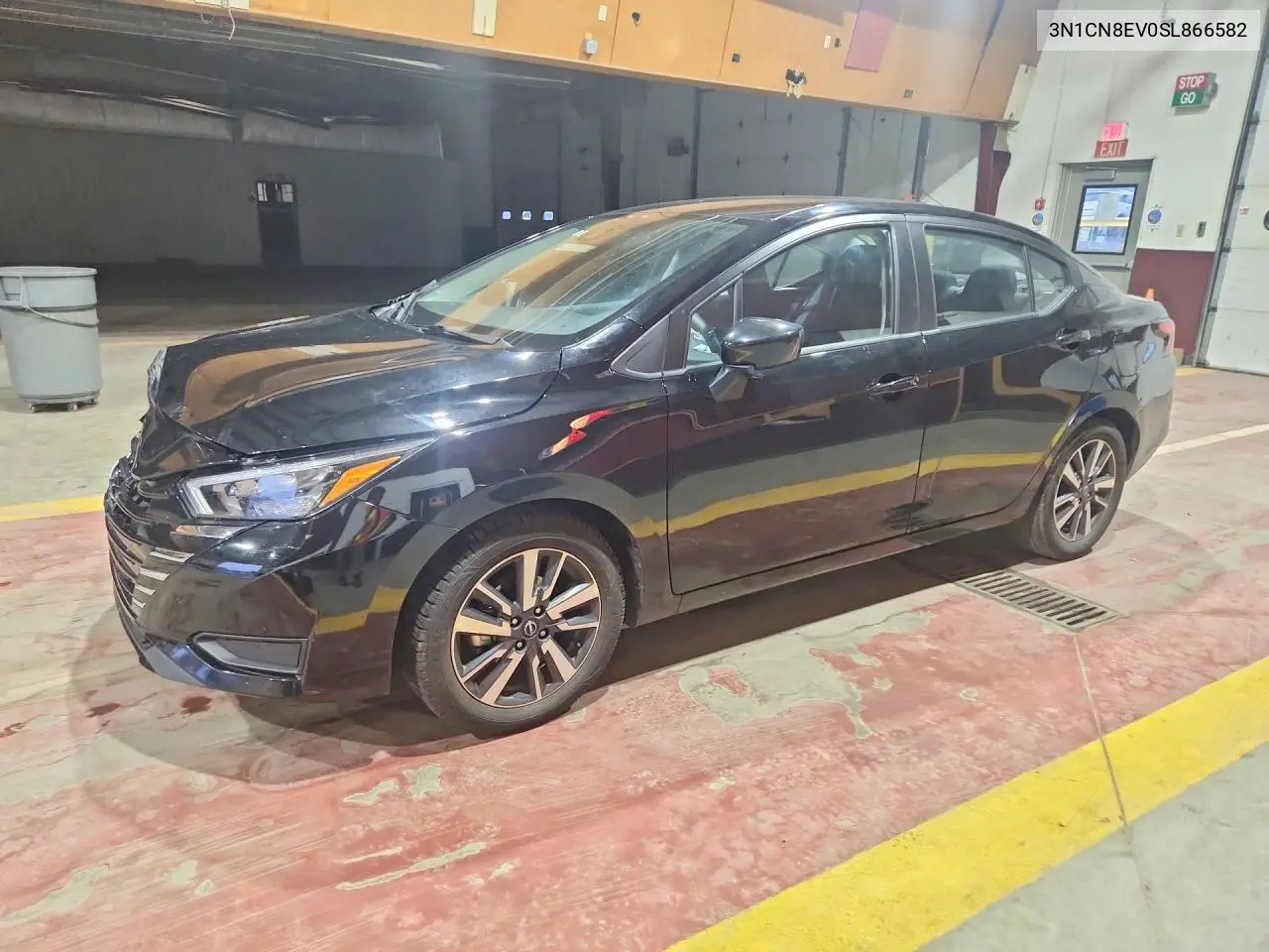 2025 Nissan Versa Sv VIN: 3N1CN8EV0SL866582 Lot: 61070486