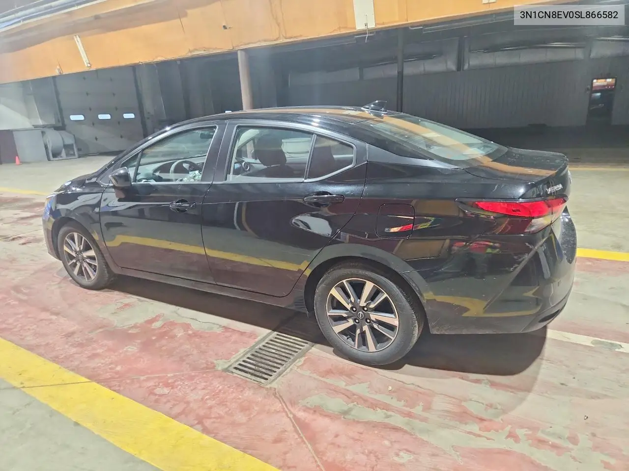 2025 Nissan Versa Sv VIN: 3N1CN8EV0SL866582 Lot: 61070486
