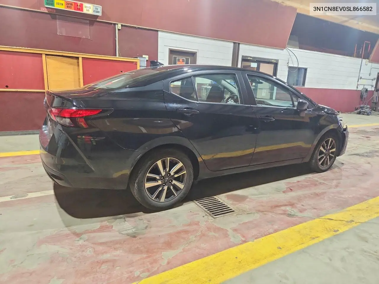 2025 Nissan Versa Sv VIN: 3N1CN8EV0SL866582 Lot: 61070486