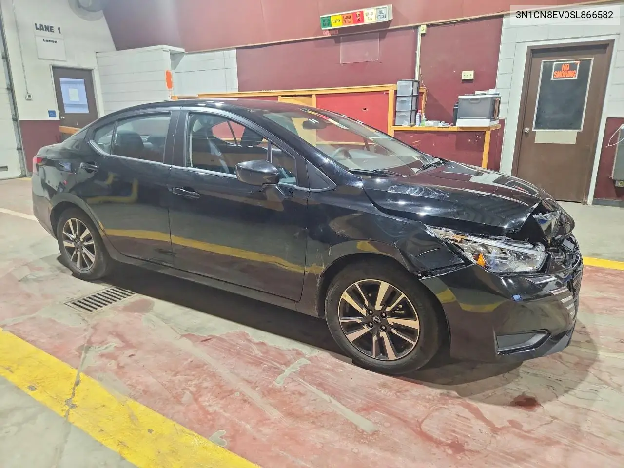 2025 Nissan Versa Sv VIN: 3N1CN8EV0SL866582 Lot: 61070486