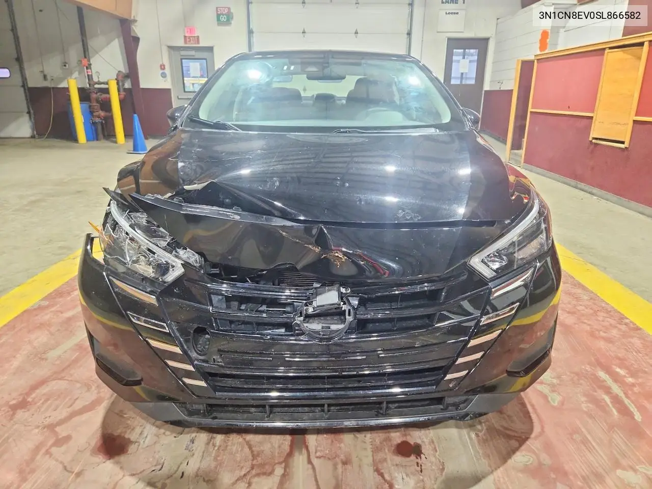 2025 Nissan Versa Sv VIN: 3N1CN8EV0SL866582 Lot: 61070486