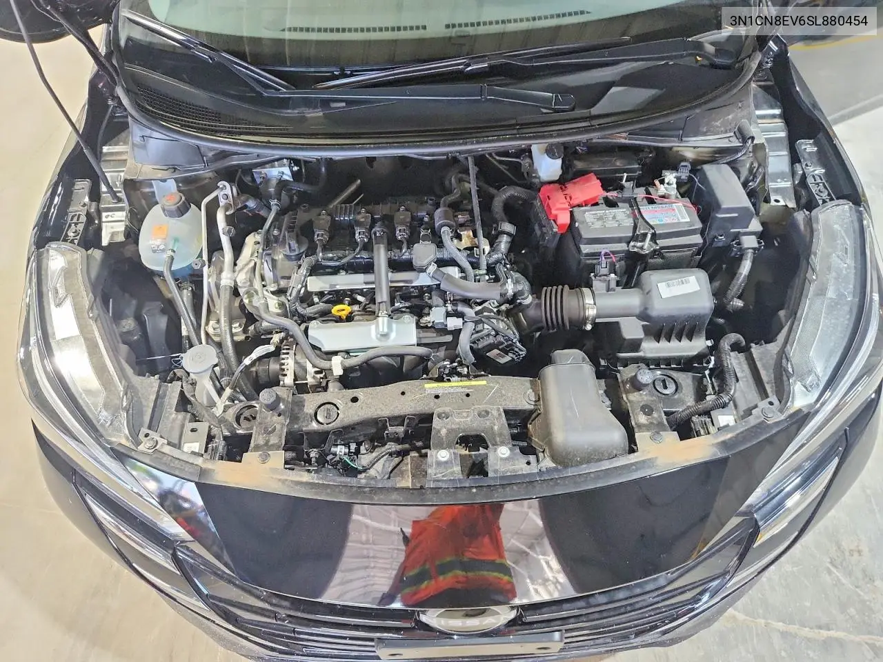 2025 Nissan Versa Sv VIN: 3N1CN8EV6SL880454 Lot: 61365146