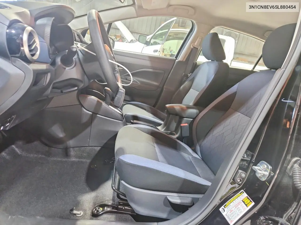 2025 Nissan Versa Sv VIN: 3N1CN8EV6SL880454 Lot: 61365146