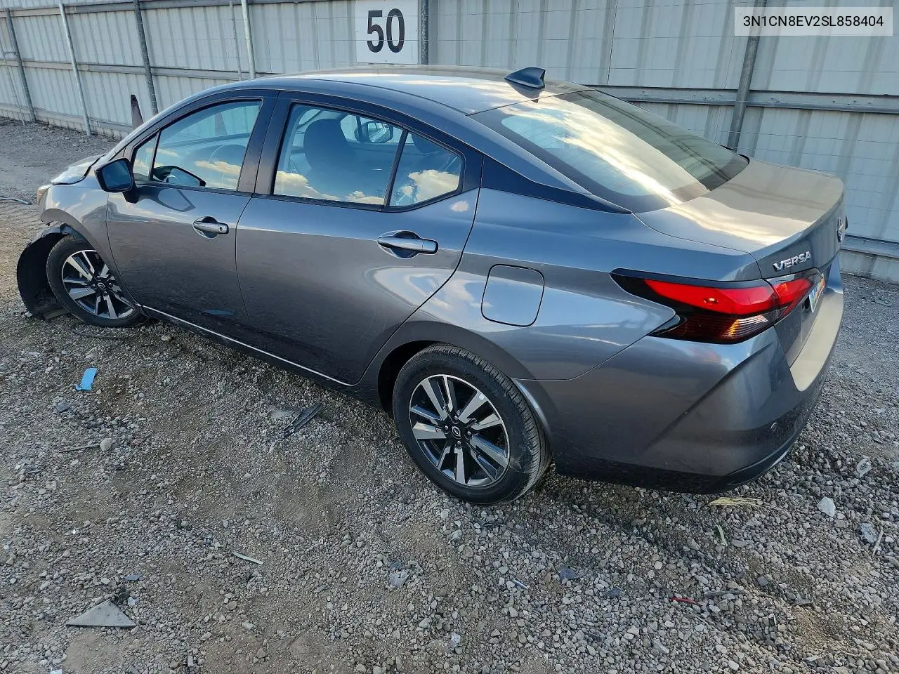 2025 Nissan Versa Sv VIN: 3N1CN8EV2SL858404 Lot: 61630706
