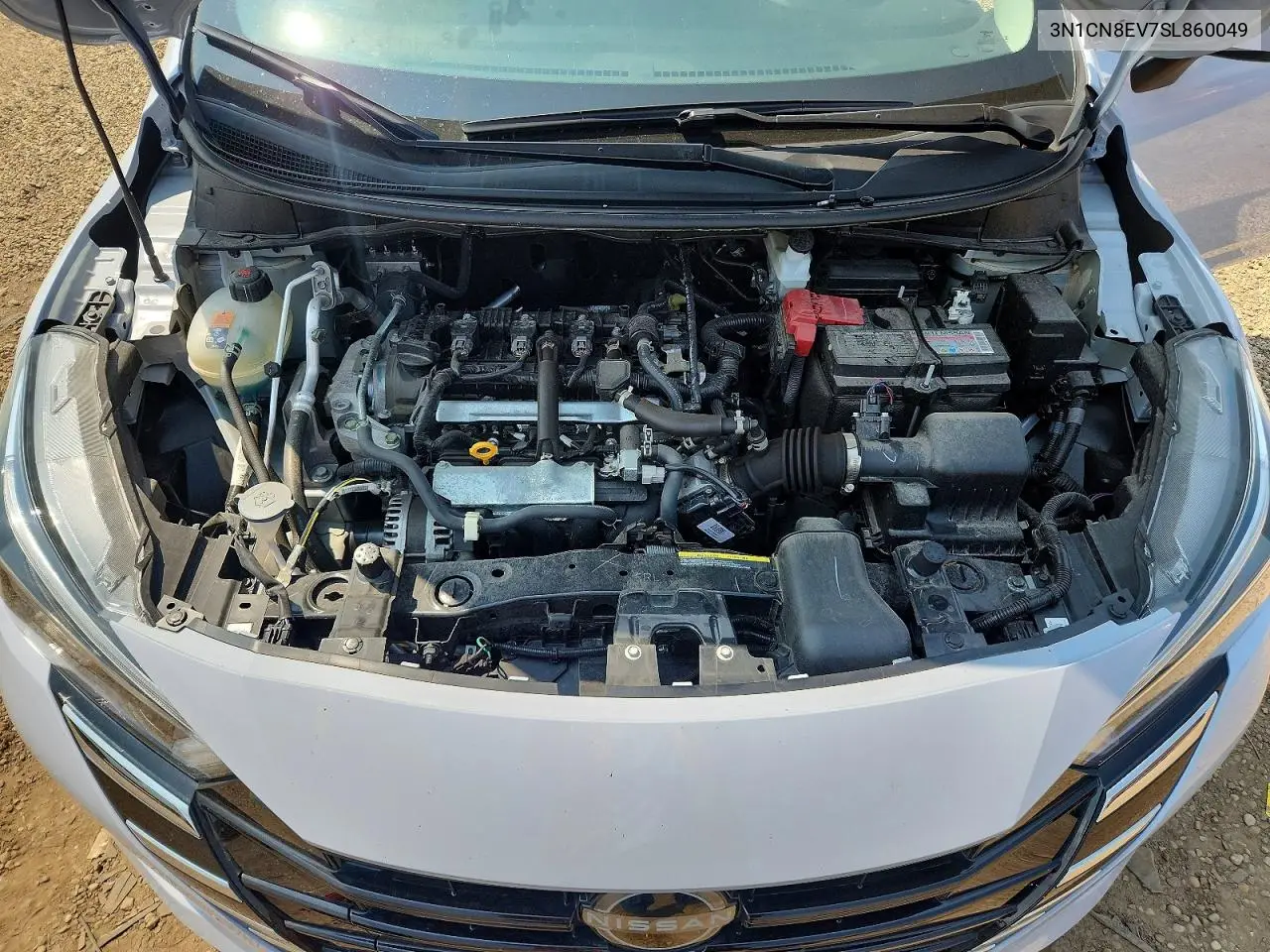 2025 Nissan Versa Sv VIN: 3N1CN8EV7SL860049 Lot: 61685806