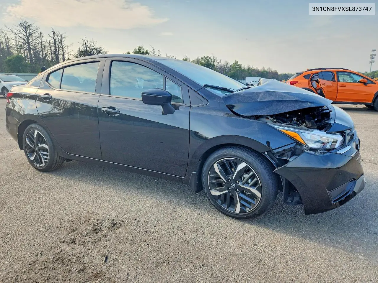 2025 Nissan Versa Sr VIN: 3N1CN8FVXSL873747 Lot: 61712376