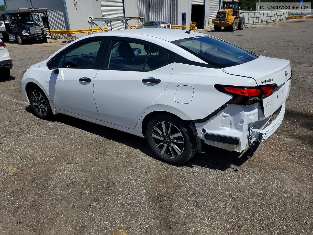 2025 Nissan Versa S VIN: 3N1CN8DV3SL864309 Lot: 61747416
