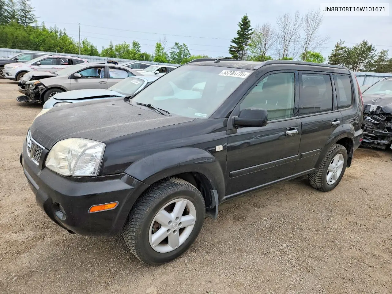 2006 Nissan X-Trail Xe VIN: JN8BT08T16W101671 Lot: 53796776