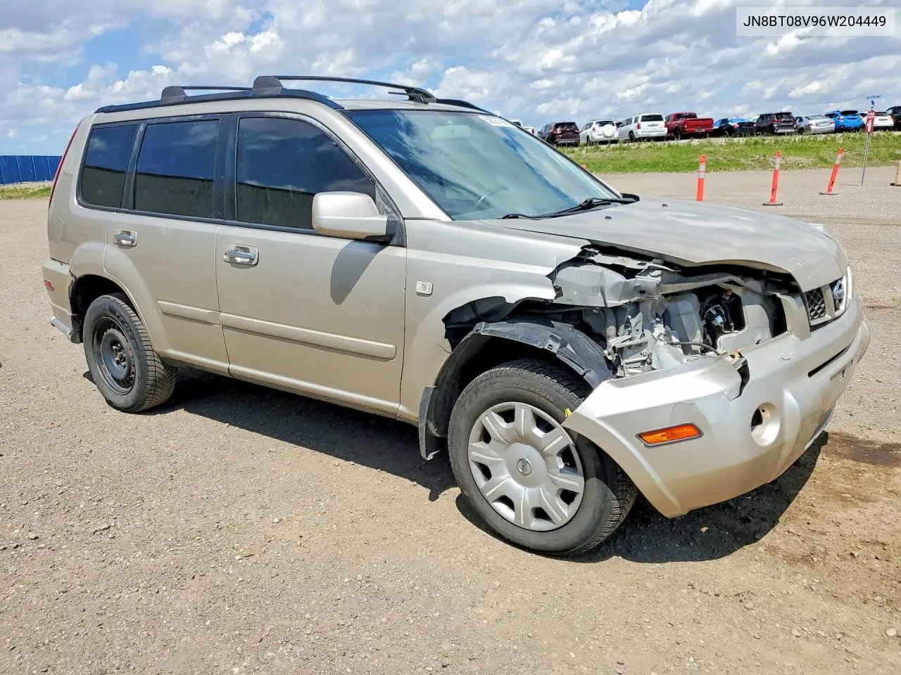 2006 Nissan X-Trail Xe VIN: JN8BT08V96W204449 Lot: 58327596
