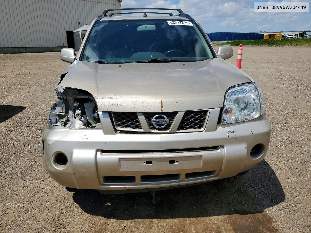 2006 Nissan X-Trail Xe VIN: JN8BT08V96W204449 Lot: 58327596