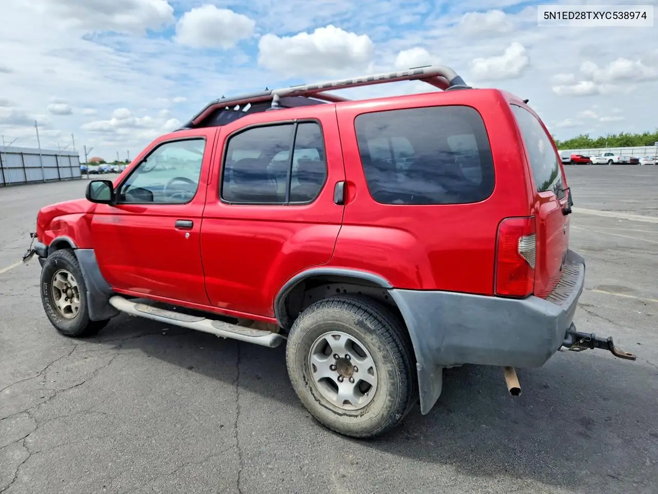 2000 Nissan Xterra Xe-V6 VIN: 5N1ED28TXYC538974 Lot: 55448066