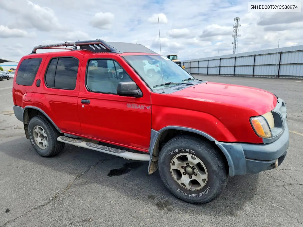 2000 Nissan Xterra Xe-V6 VIN: 5N1ED28TXYC538974 Lot: 55448066