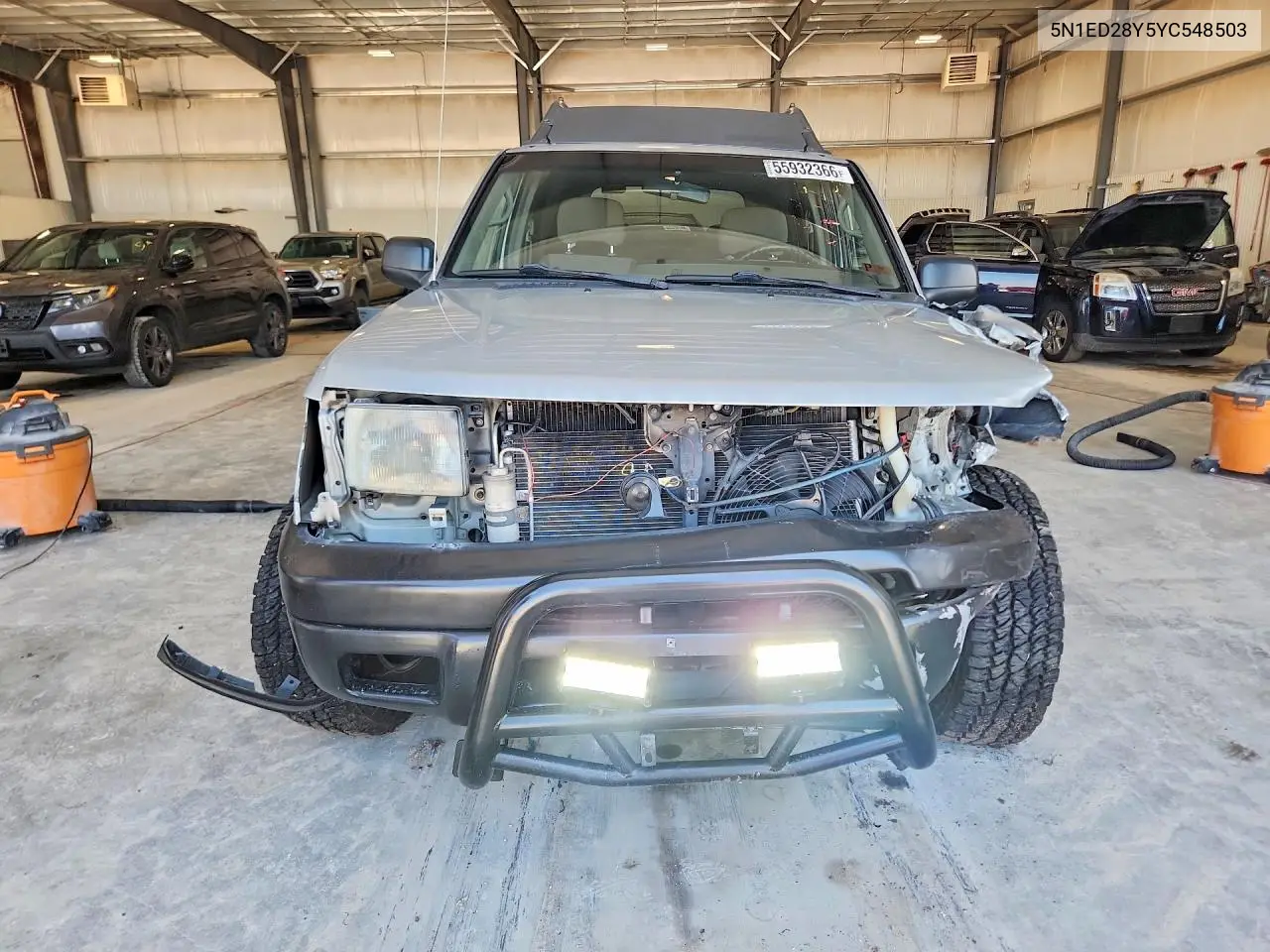 2000 Nissan Xterra Xe-V6 VIN: 5N1ED28Y5YC548503 Lot: 55932366