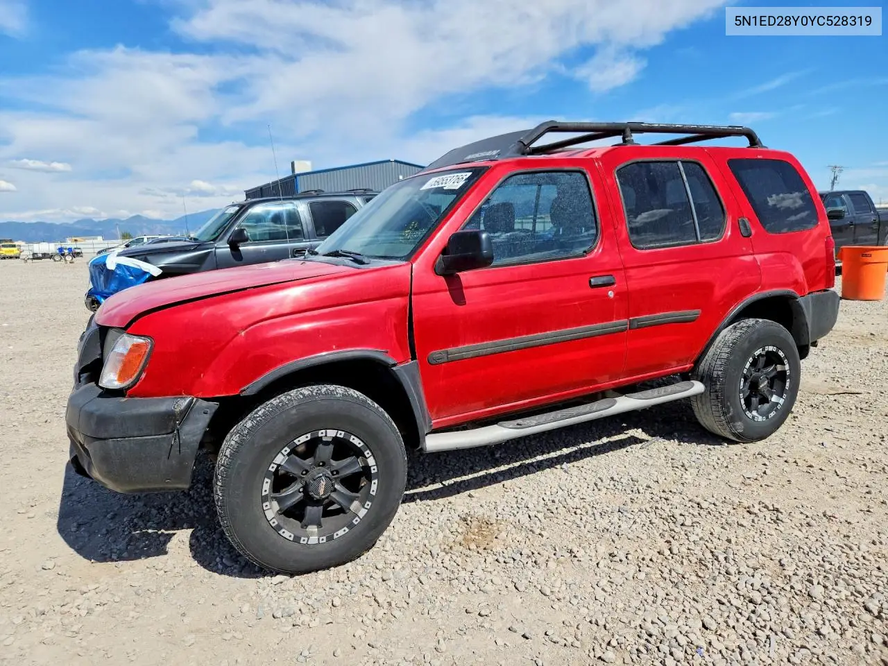 2000 Nissan Xterra Xe-V6 VIN: 5N1ED28Y0YC528319 Lot: 59553766