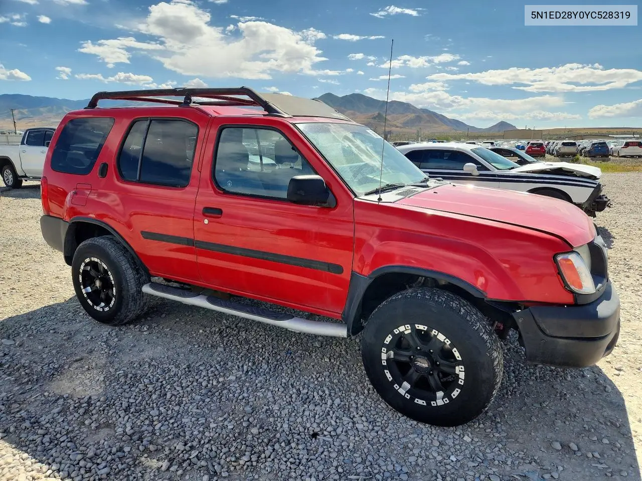 2000 Nissan Xterra Xe-V6 VIN: 5N1ED28Y0YC528319 Lot: 59553766