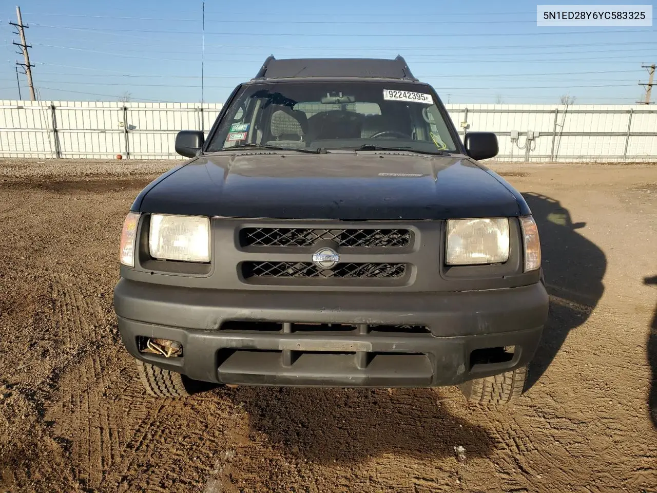5N1ED28Y6YC583325 2000 Nissan Xterra Xe