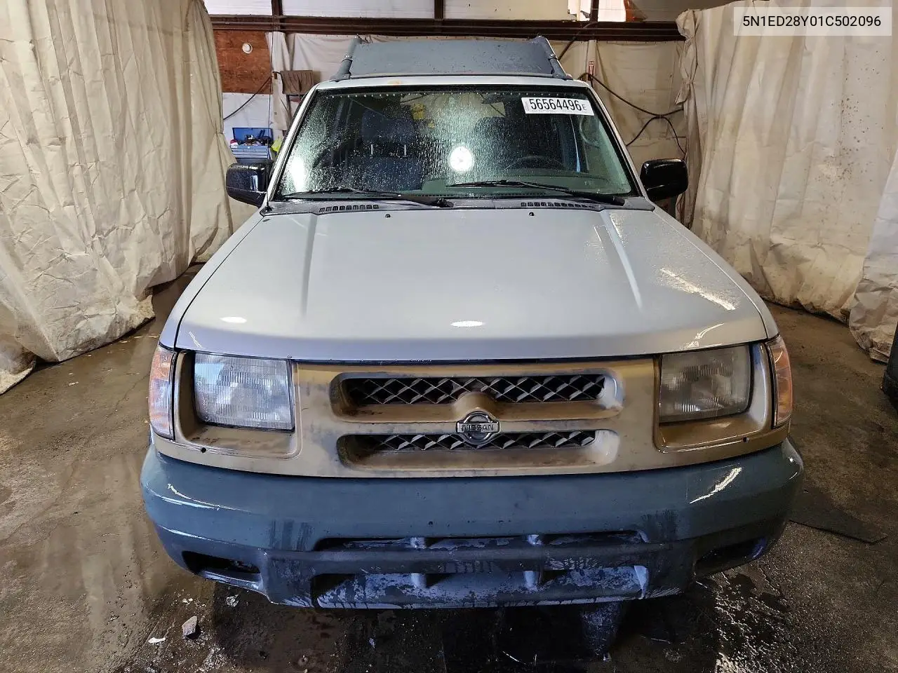 2001 Nissan Xterra Xe-V6 VIN: 5N1ED28Y01C502096 Lot: 56564496