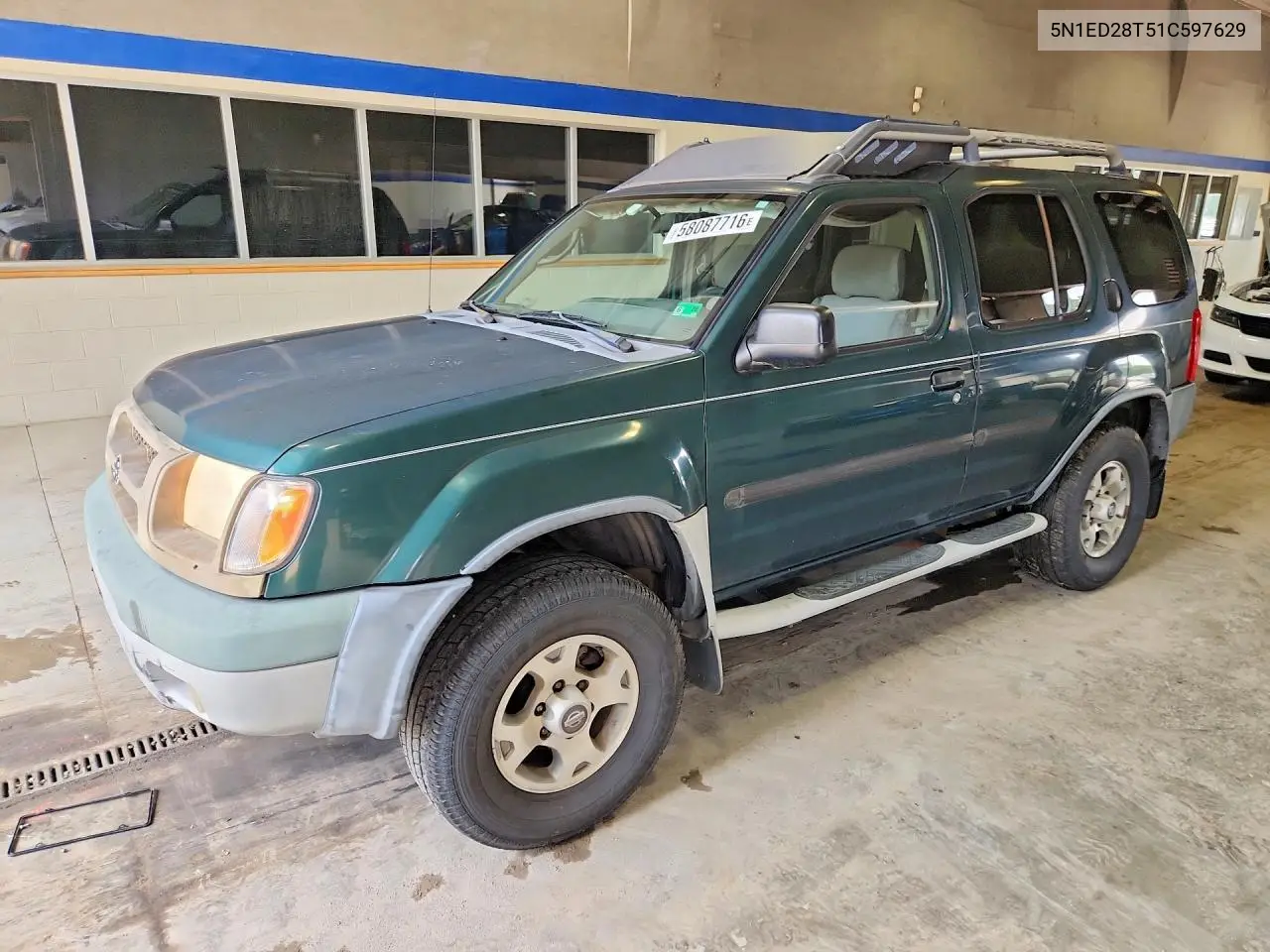 2001 Nissan Xterra Xe-V6 VIN: 5N1ED28T51C597629 Lot: 58087716