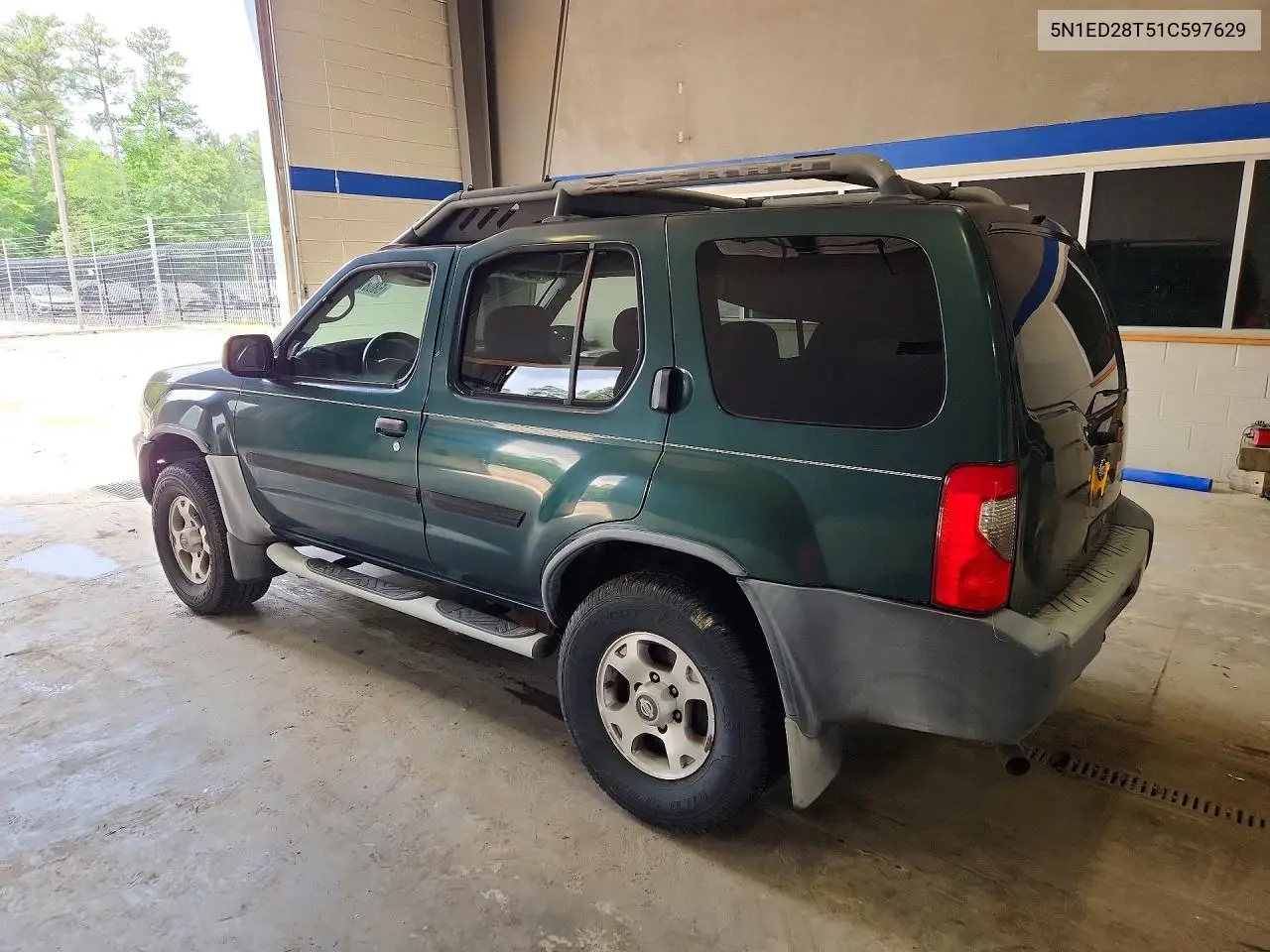 2001 Nissan Xterra Xe-V6 VIN: 5N1ED28T51C597629 Lot: 58087716