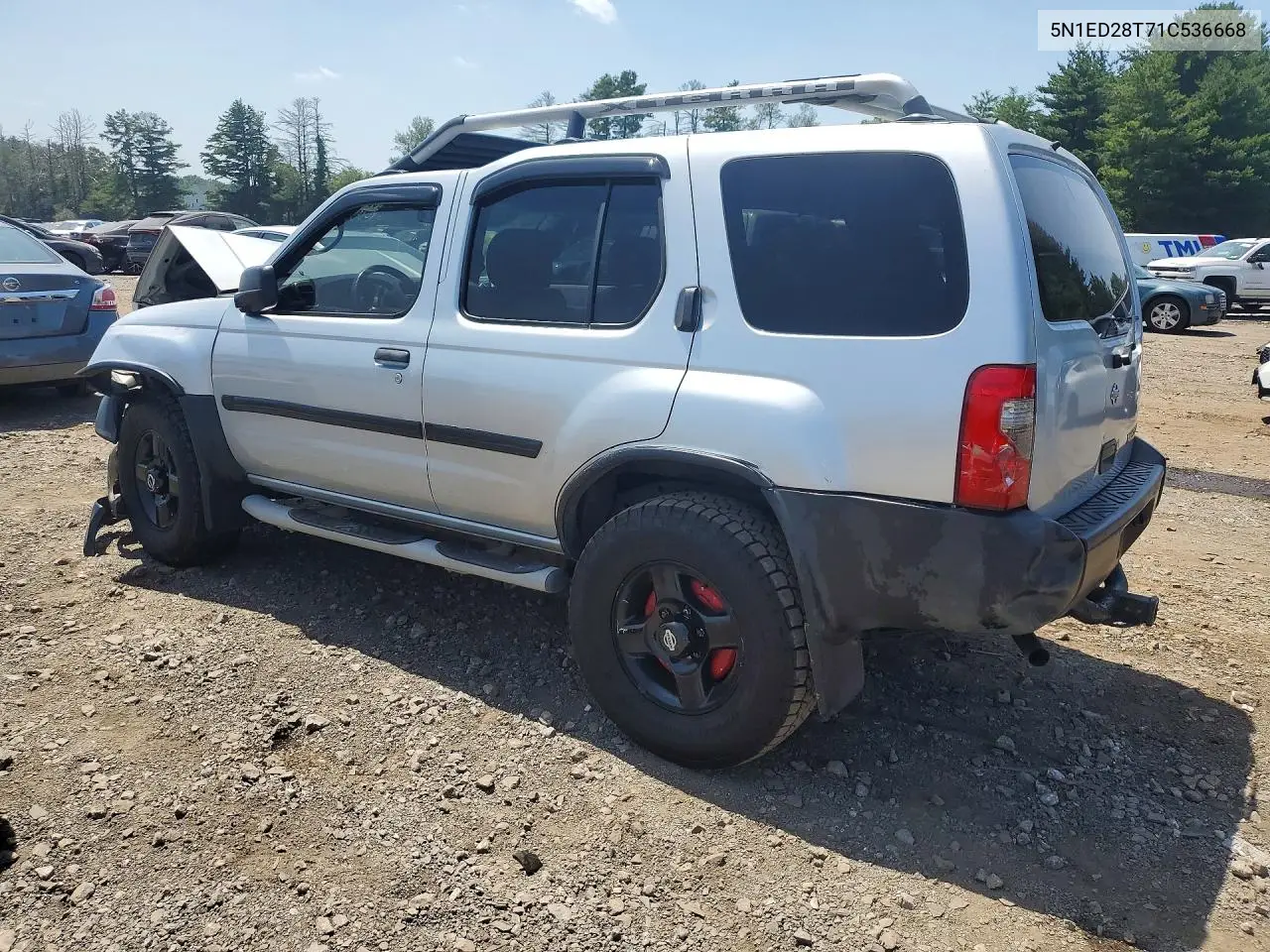 2001 Nissan Xterra Xe-V6 VIN: 5N1ED28T71C536668 Lot: 59651916