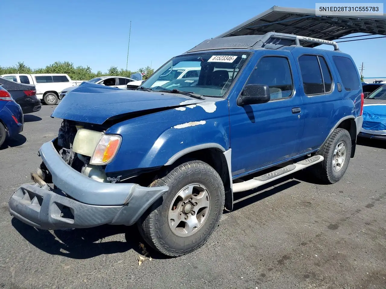 2001 Nissan Xterra Xe-V6 VIN: 5N1ED28T31C555783 Lot: 61523346