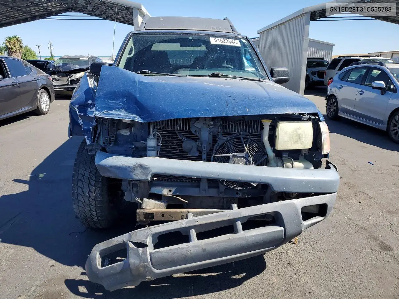 2001 Nissan Xterra Xe-V6 VIN: 5N1ED28T31C555783 Lot: 61523346