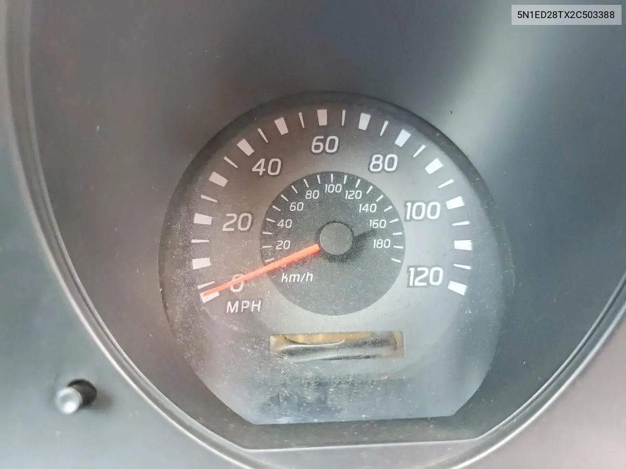 2002 Nissan Xterra Xe-V6 VIN: 5N1ED28TX2C503388 Lot: 54795816