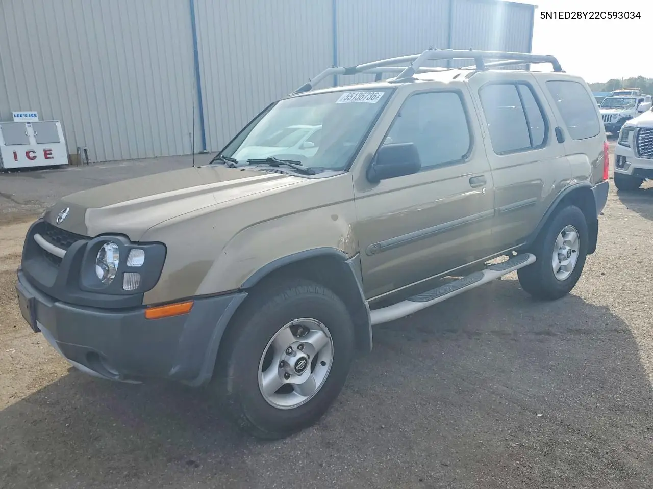 2002 Nissan Xterra Xe-V6 VIN: 5N1ED28Y22C593034 Lot: 55136736