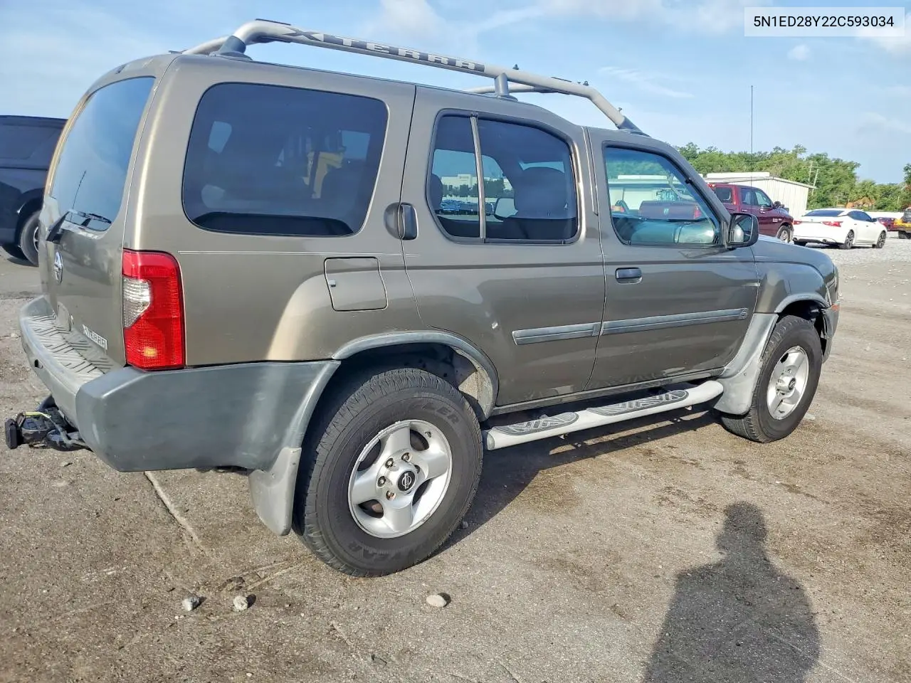 2002 Nissan Xterra Xe-V6 VIN: 5N1ED28Y22C593034 Lot: 55136736