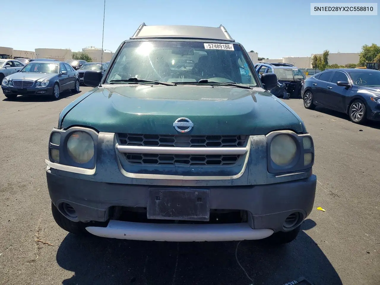 2002 Nissan Xterra Xe-V6 VIN: 5N1ED28YX2C558810 Lot: 57489186